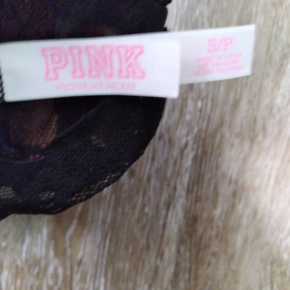 victoria's Secret Pink High Neck Push Up Bralette - Picture 8 of 9